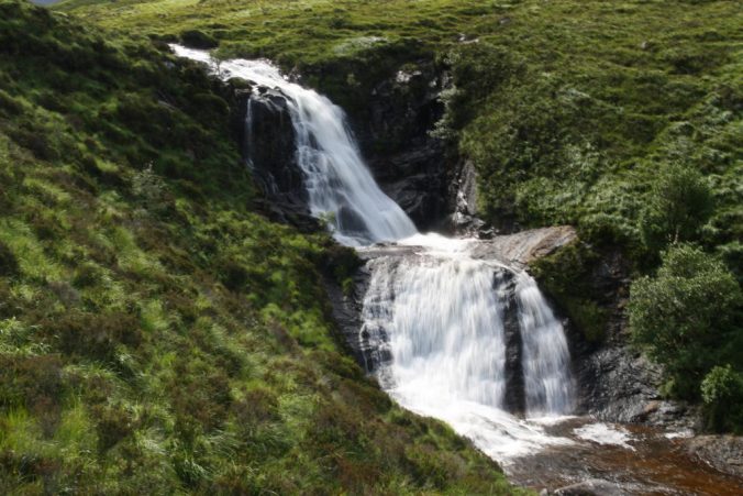Další krásný vodopád, na Isle of Skye.