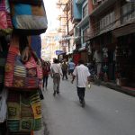 Čtvrť Thamel v Káthmándú je jeden veliký bleší trh.